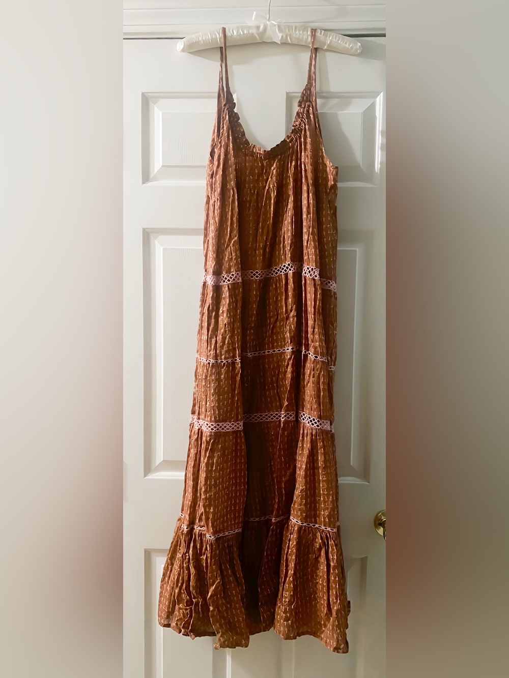 Free People- Midnight Dance Print Sleeveless Maxi Dress - Picture 4 of 5